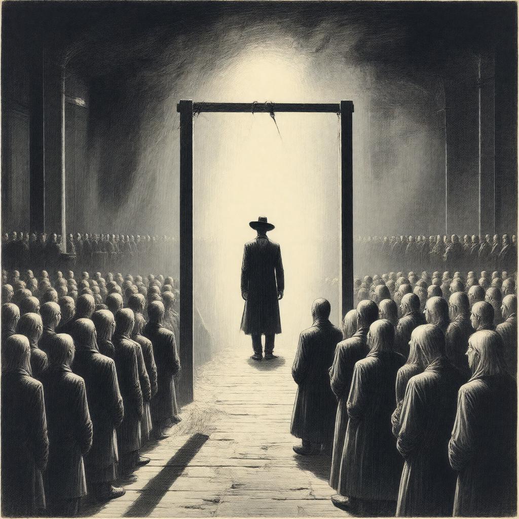 AI-created image of The Hangman