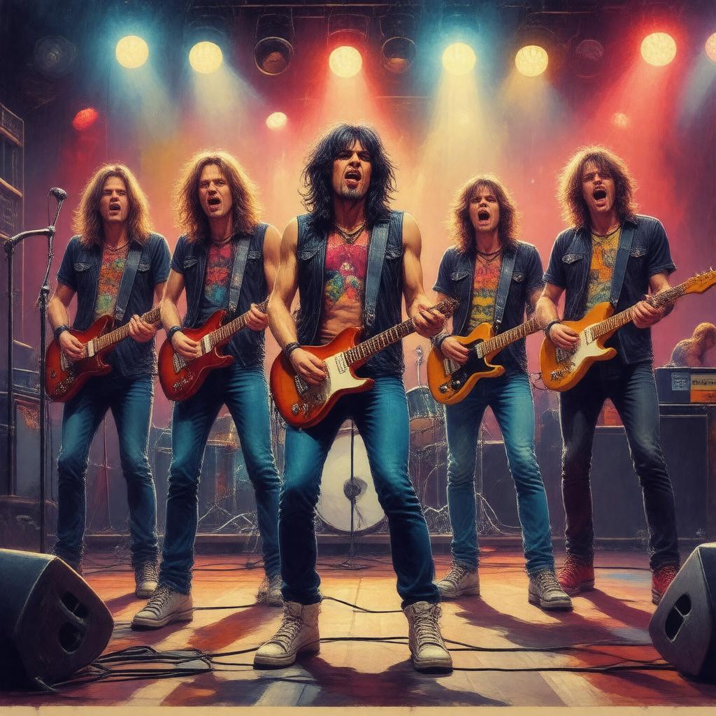 AI-created image of The Hanson Brothers