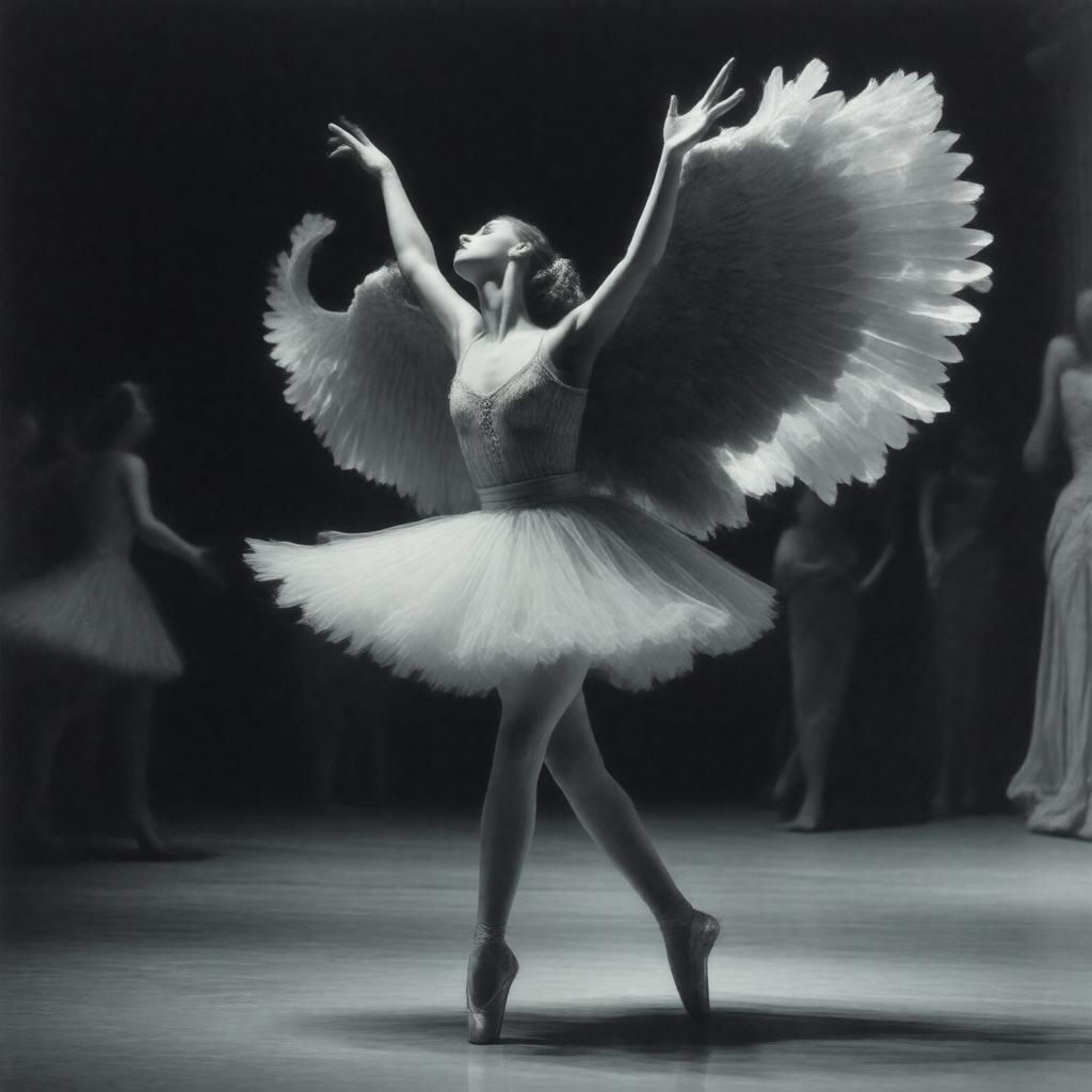 AI-created image of The Harpy (ballet)