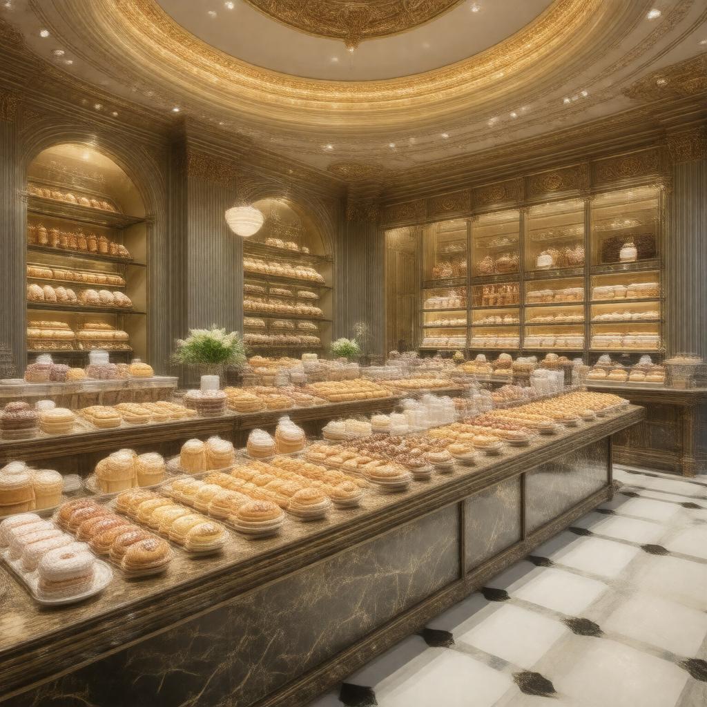 AI-created image of The Harrods Bakery