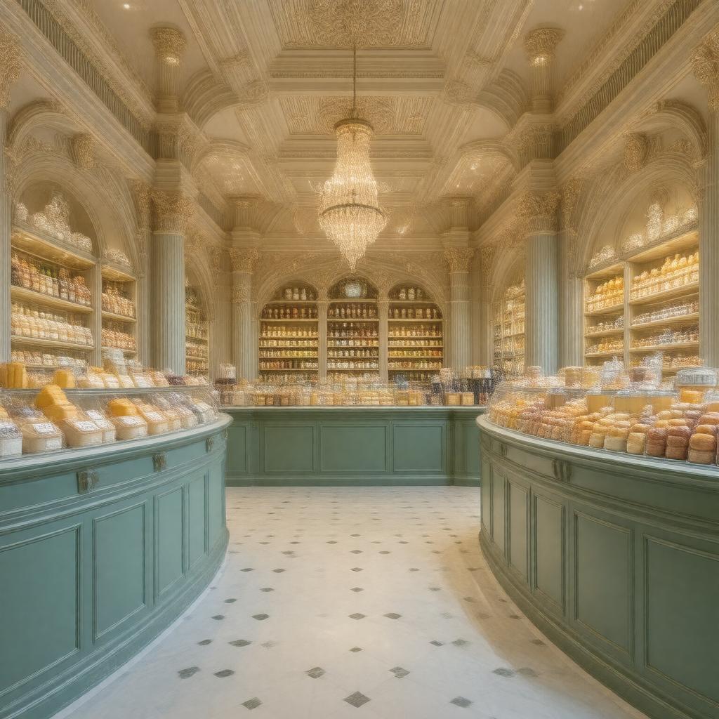 AI-created image of The Harrods Deli