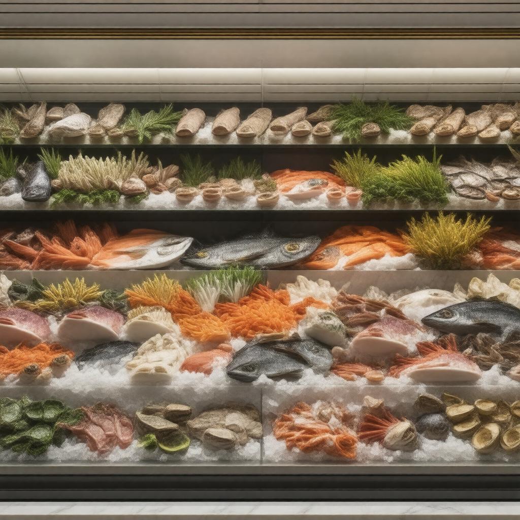 Click to view larger image AI-created image of The Harrods Fishmonger