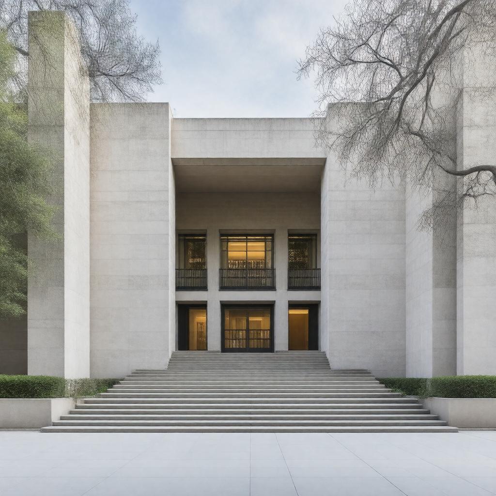 AI-created image of The Harry Ransom Center