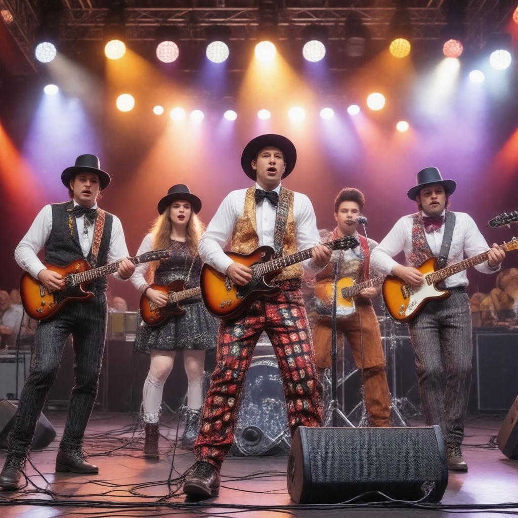 AI-created image of The Hatters