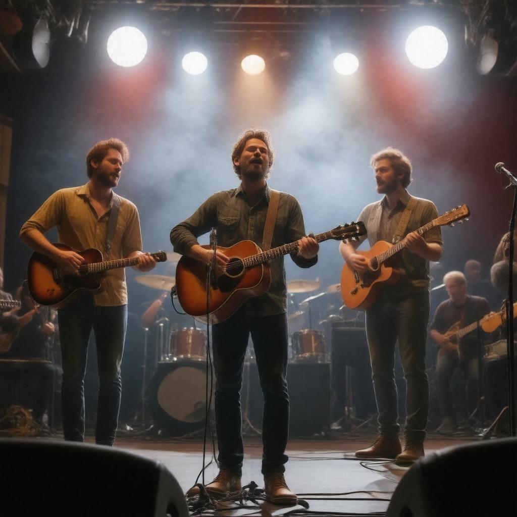 AI-created image of The Head and the Heart