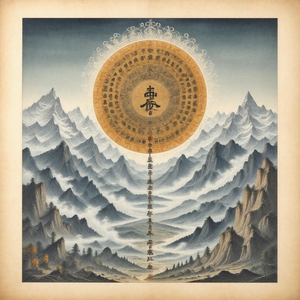 Click to view larger image AI-created image of The Heart Essence of the Great Perfection