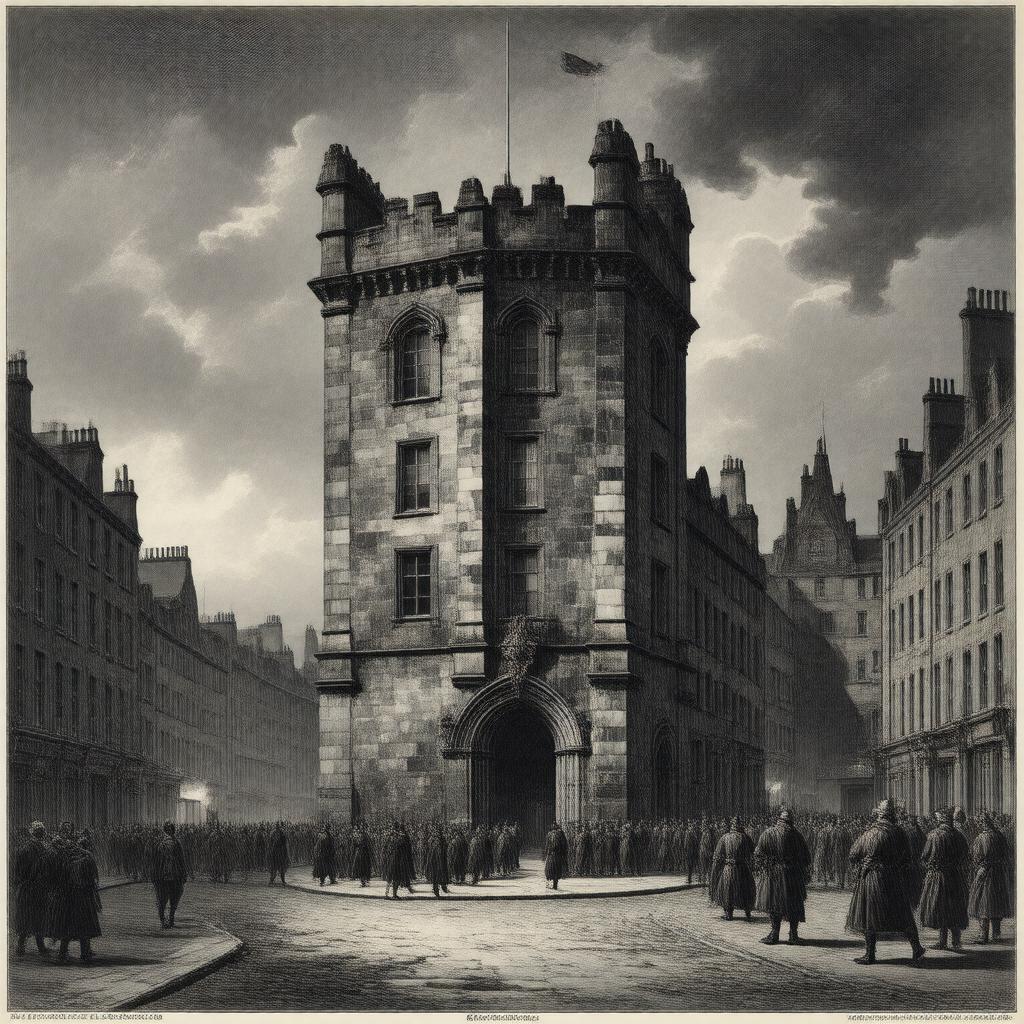 AI-created image of The Heart of Midlothian