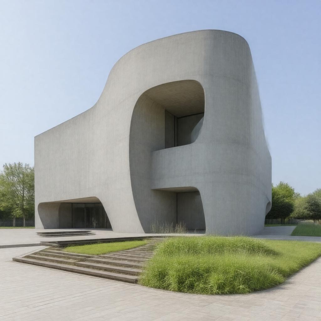 AI-created image of The Hepworth Wakefield