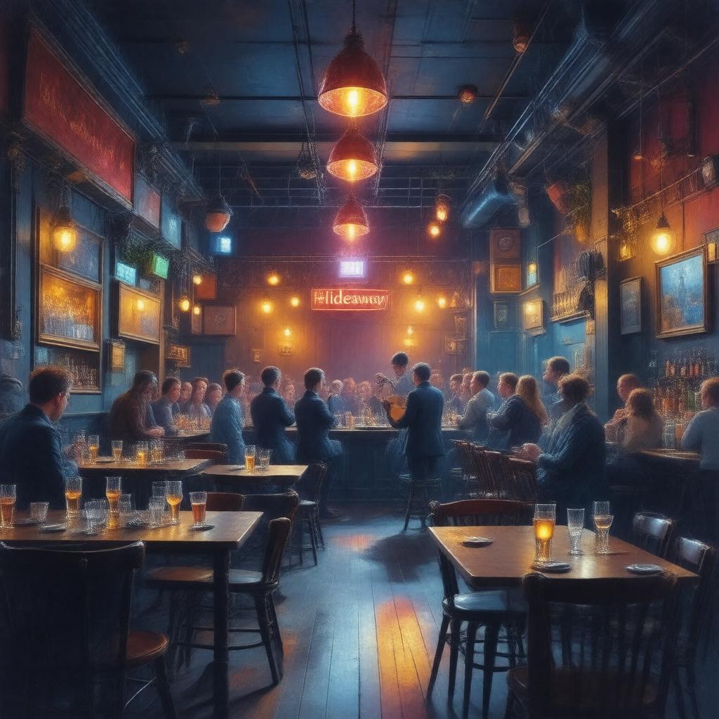 AI-created image of The Hideaway Jazz Club