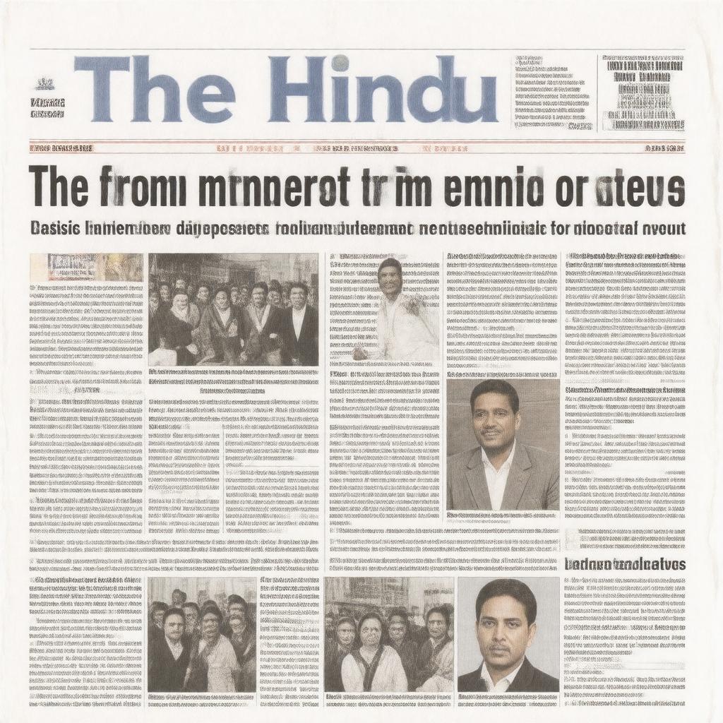 AI-created image of The Hindu