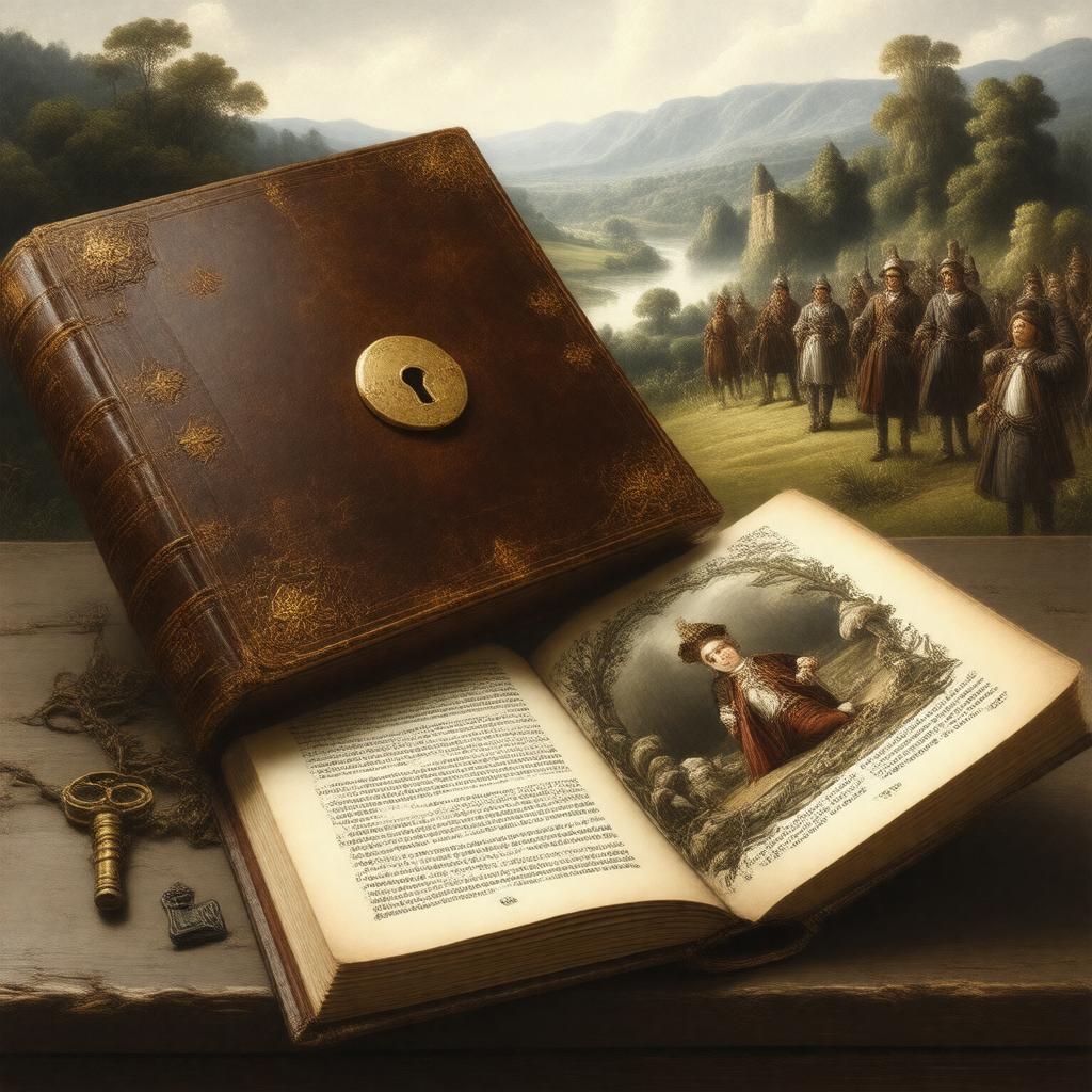 AI-created image of The History of Henry Esmond