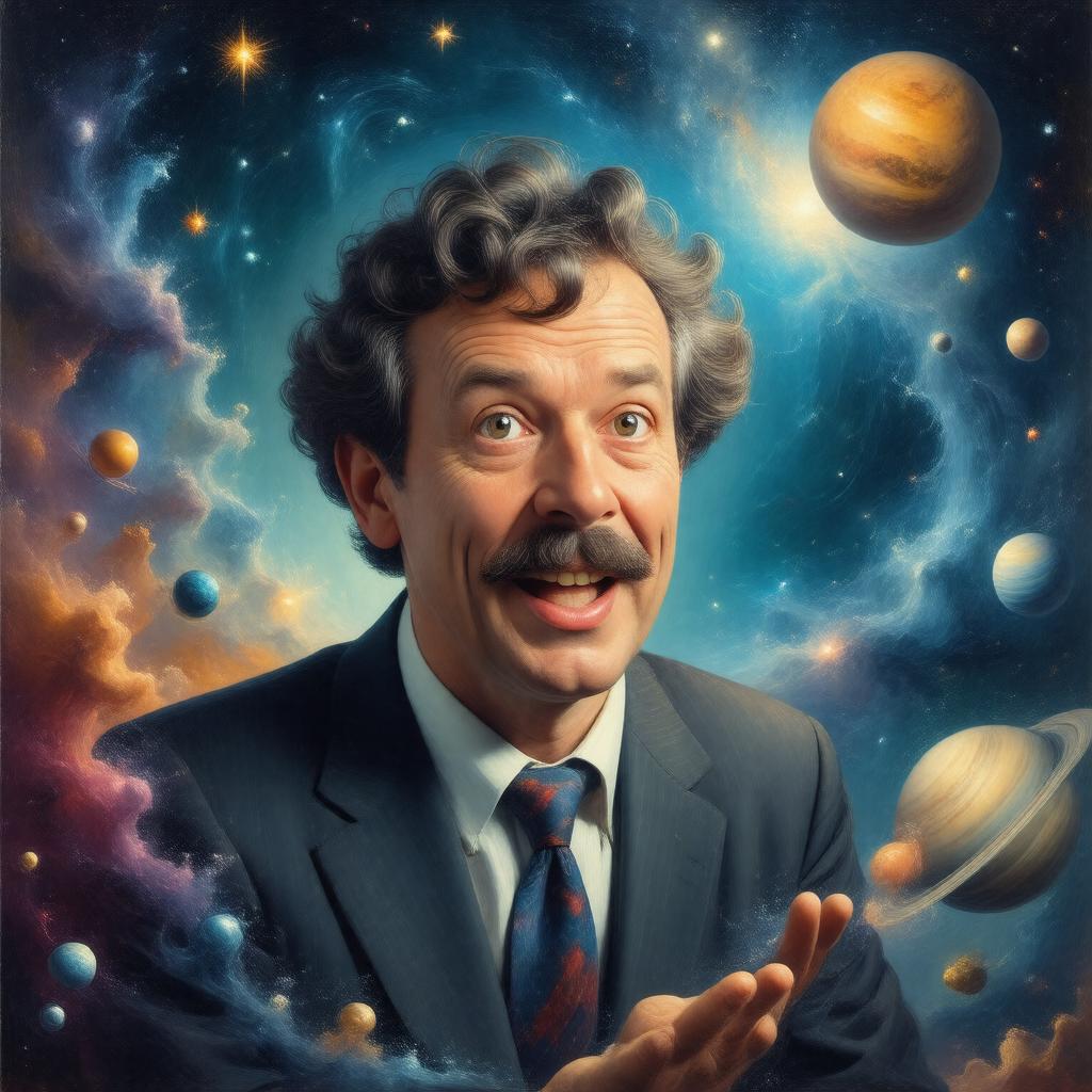 Click to view larger image AI-created image of The Hitchhiker's Guide to the Galaxy (narration)