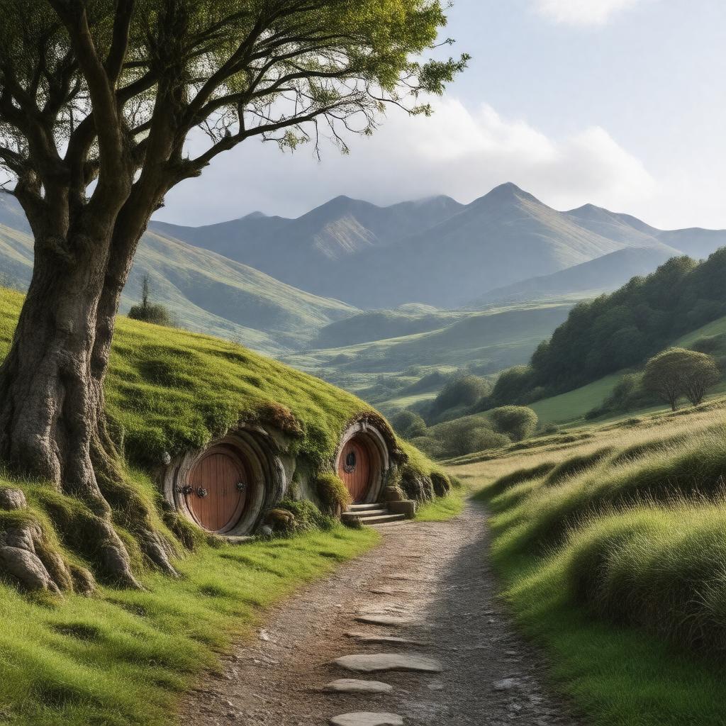 AI-created image of The Hobbit film series