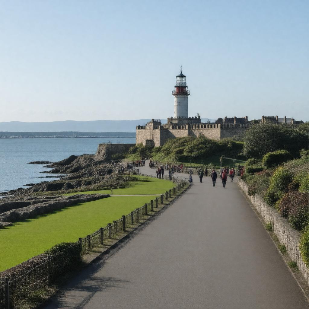 AI-created image of The Hoe