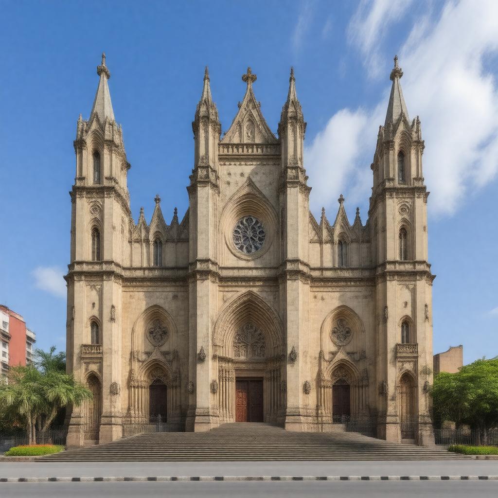 Click to view larger image AI-created image of The Holy Name Church