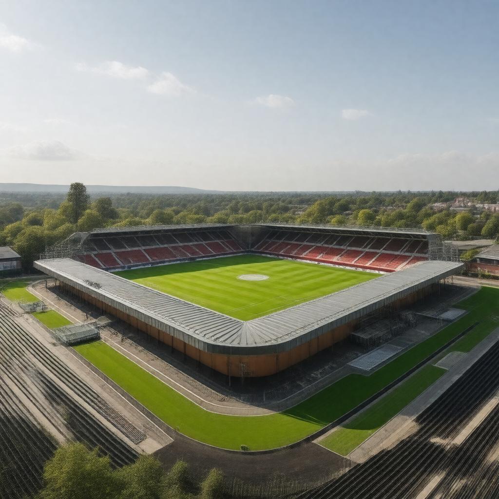 AI-created image of The Home of Football