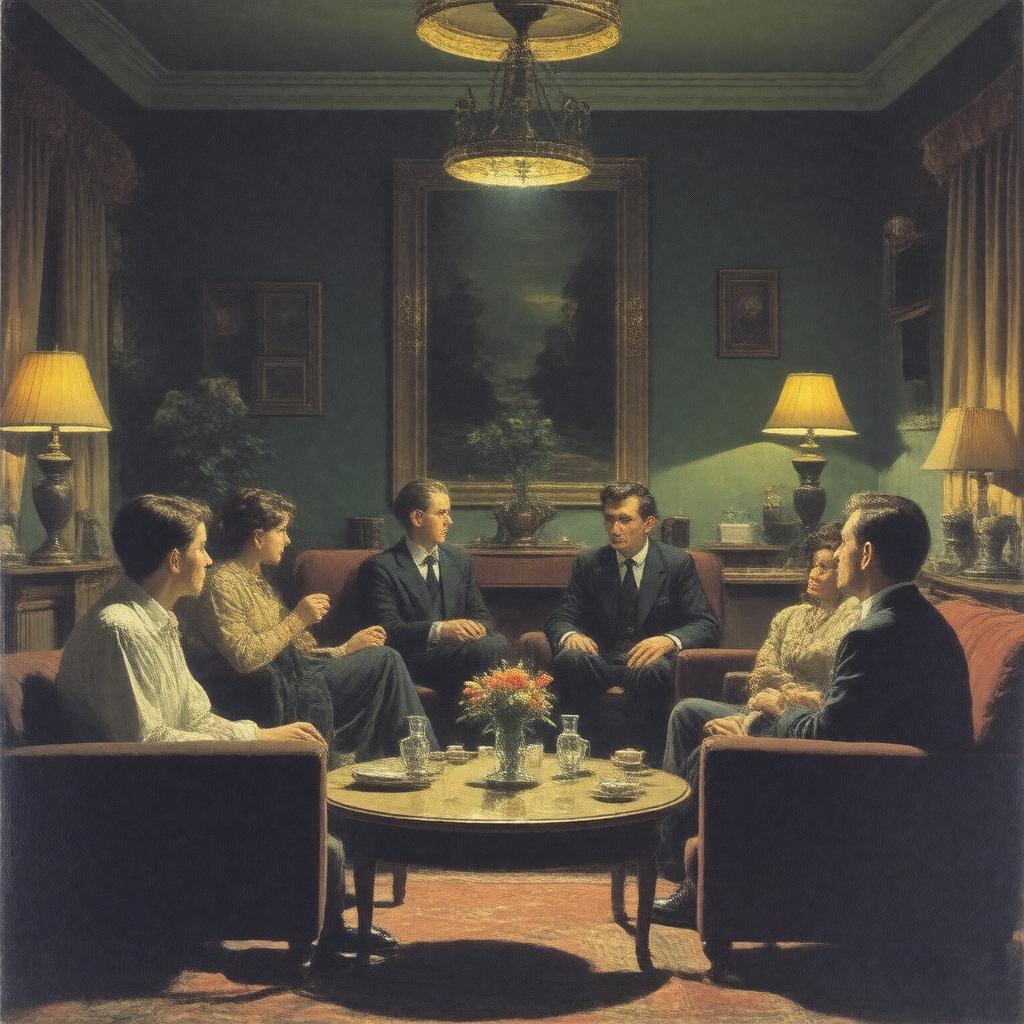 AI-created image of The Homecoming