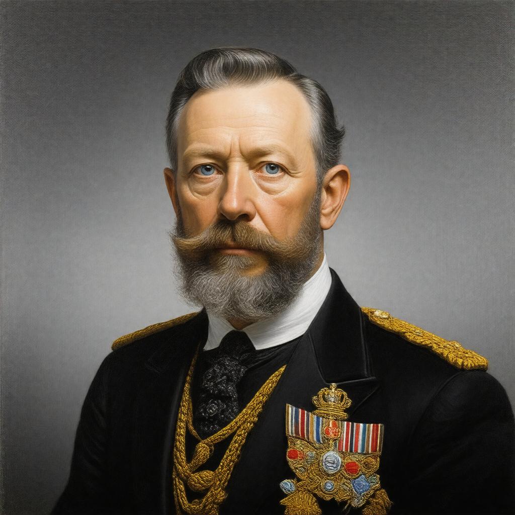 AI-created image of The Hon David Bowes-Lyon