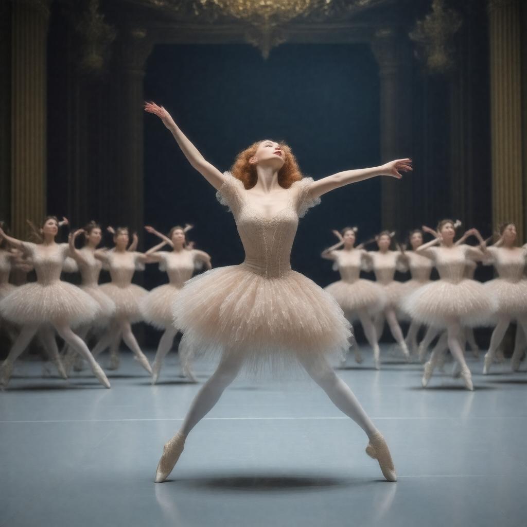 AI-created image of The Hornet (ballet)