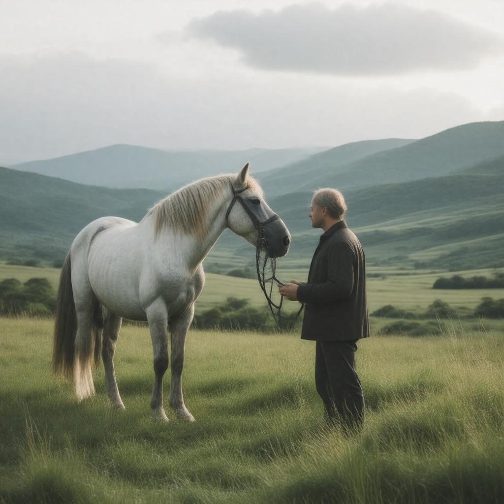 AI-created image of The Horse Whisperer