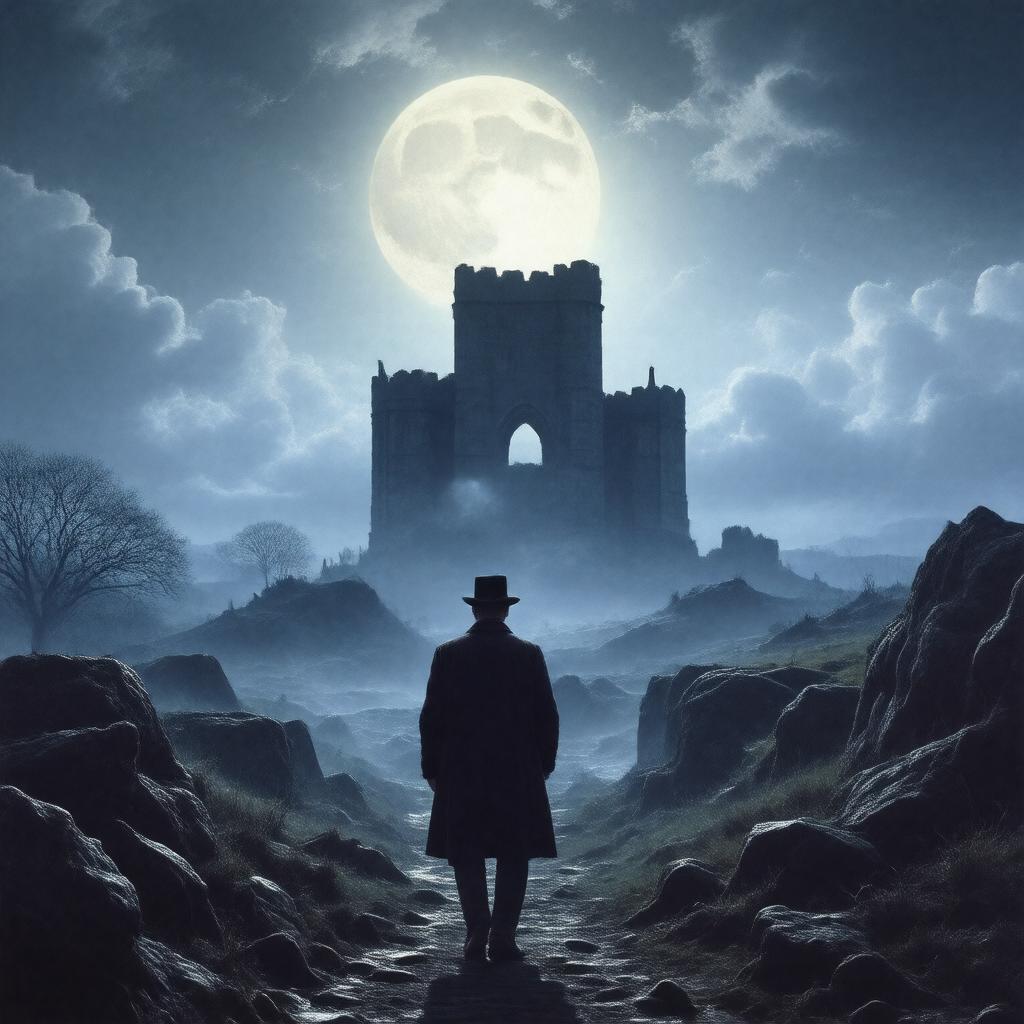 AI-created image of The Hound of the Baskervilles (1939 film)