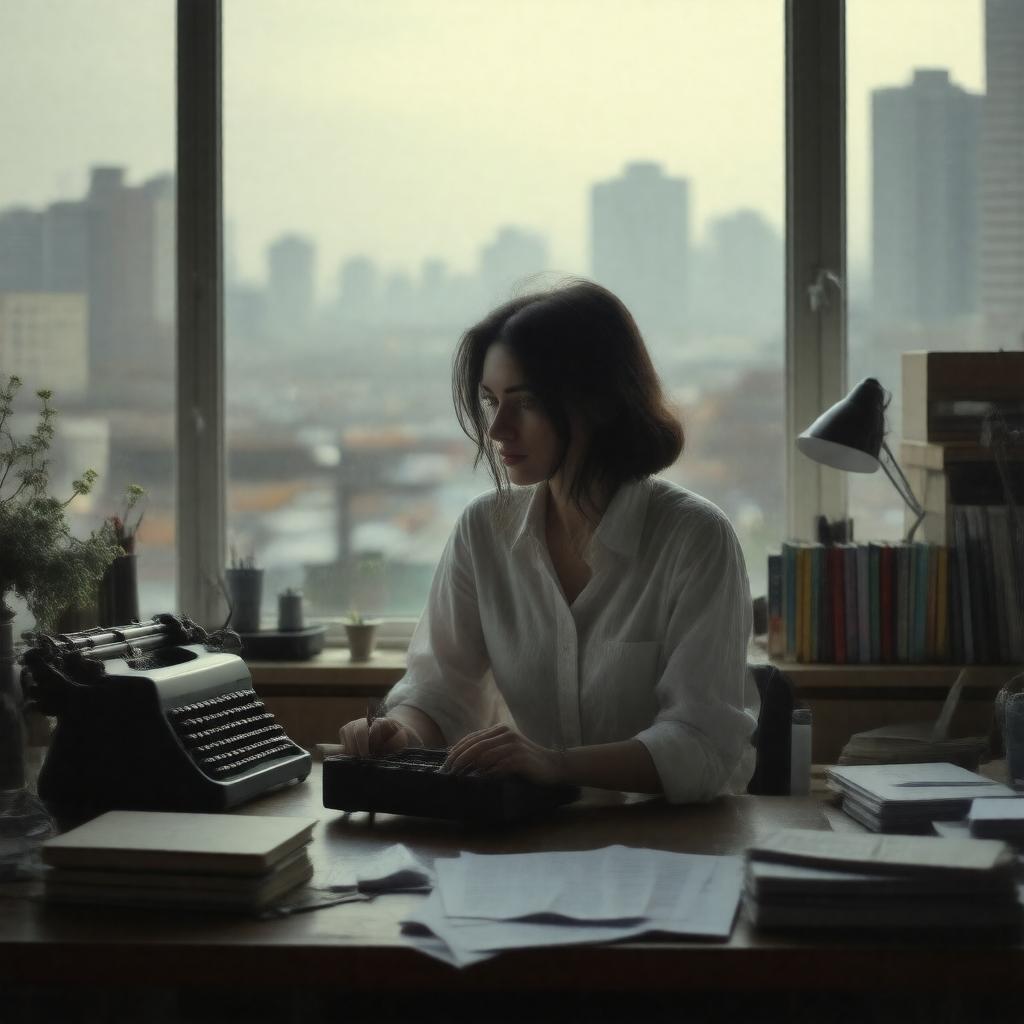 AI-created image of The Hours (film)