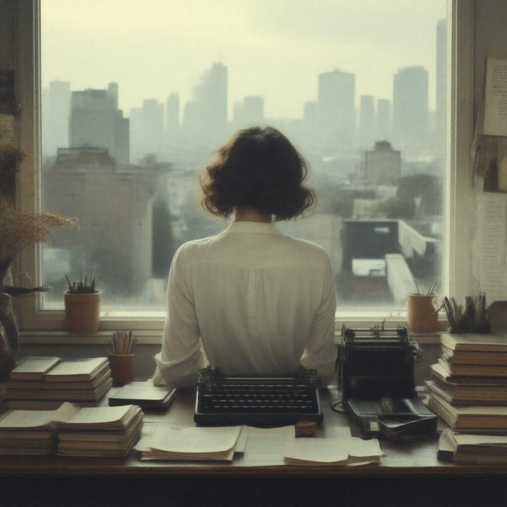 AI-created image of The Hours (novel)