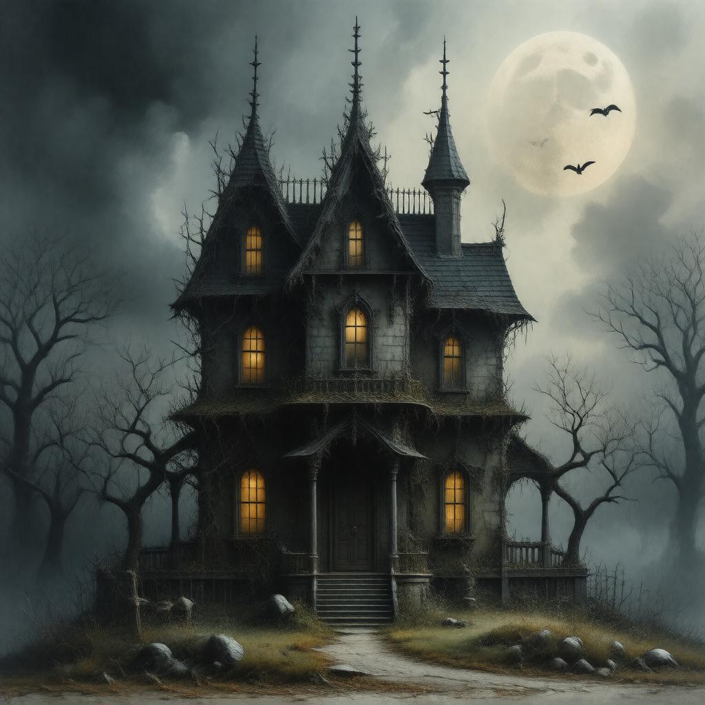 AI-created image of The House