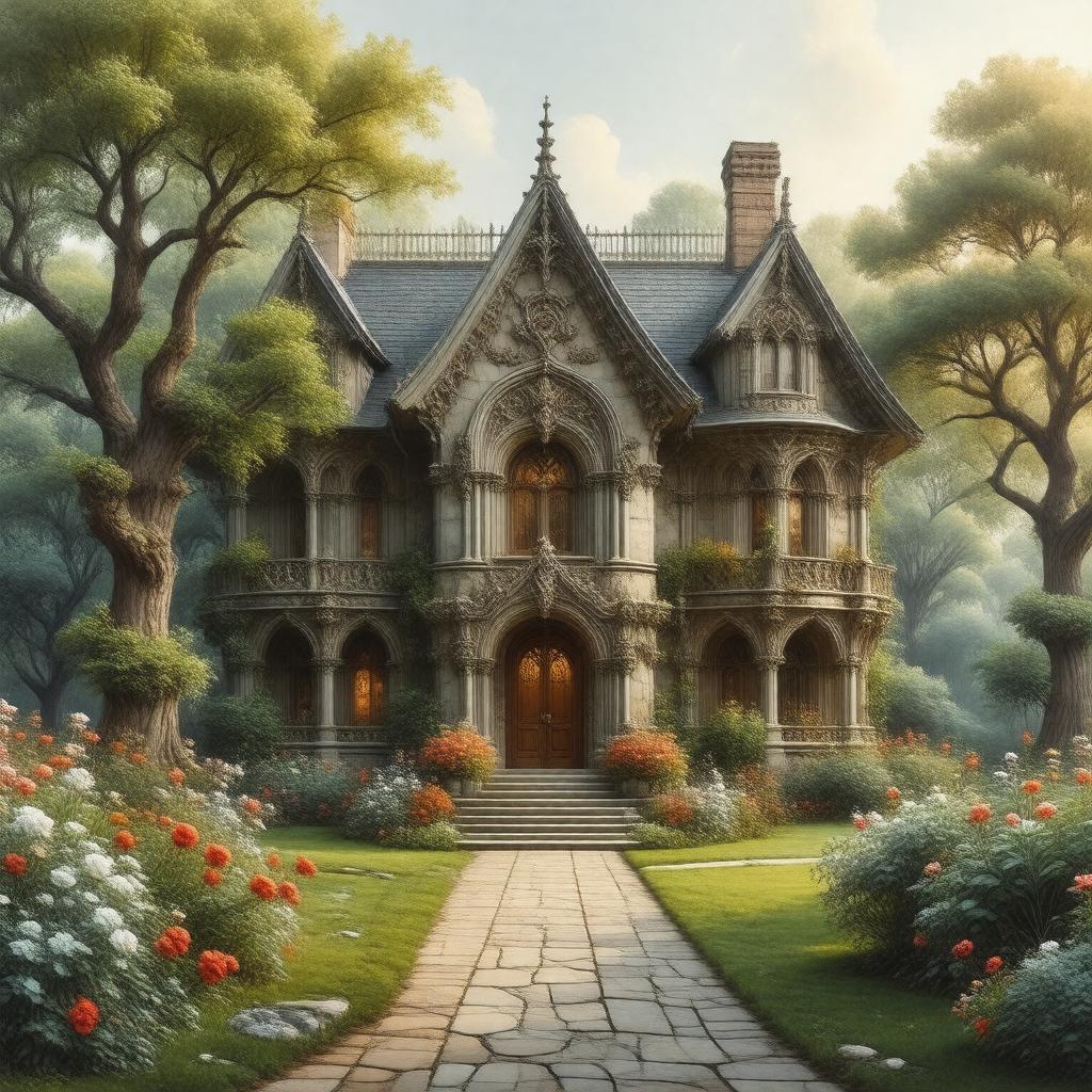 AI-created image of The House of Life