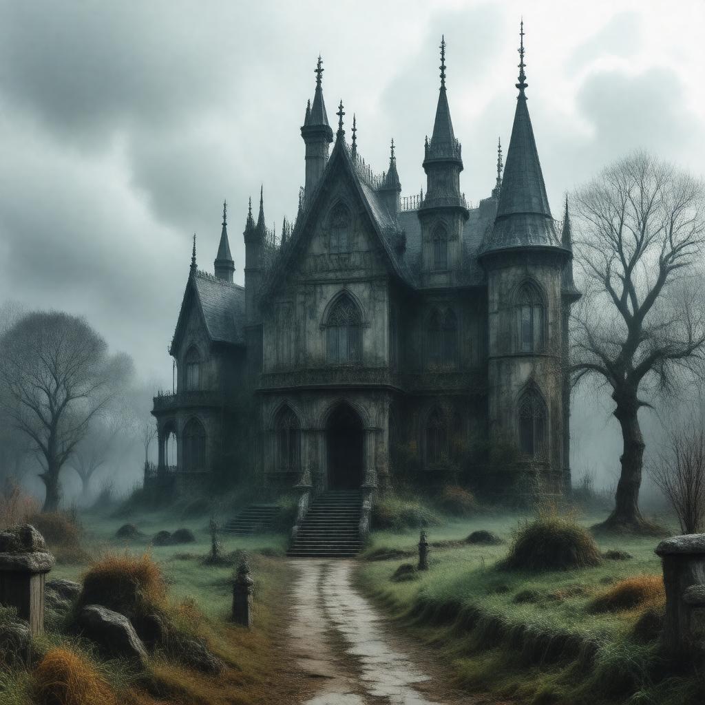 AI-created image of The House of Secrets