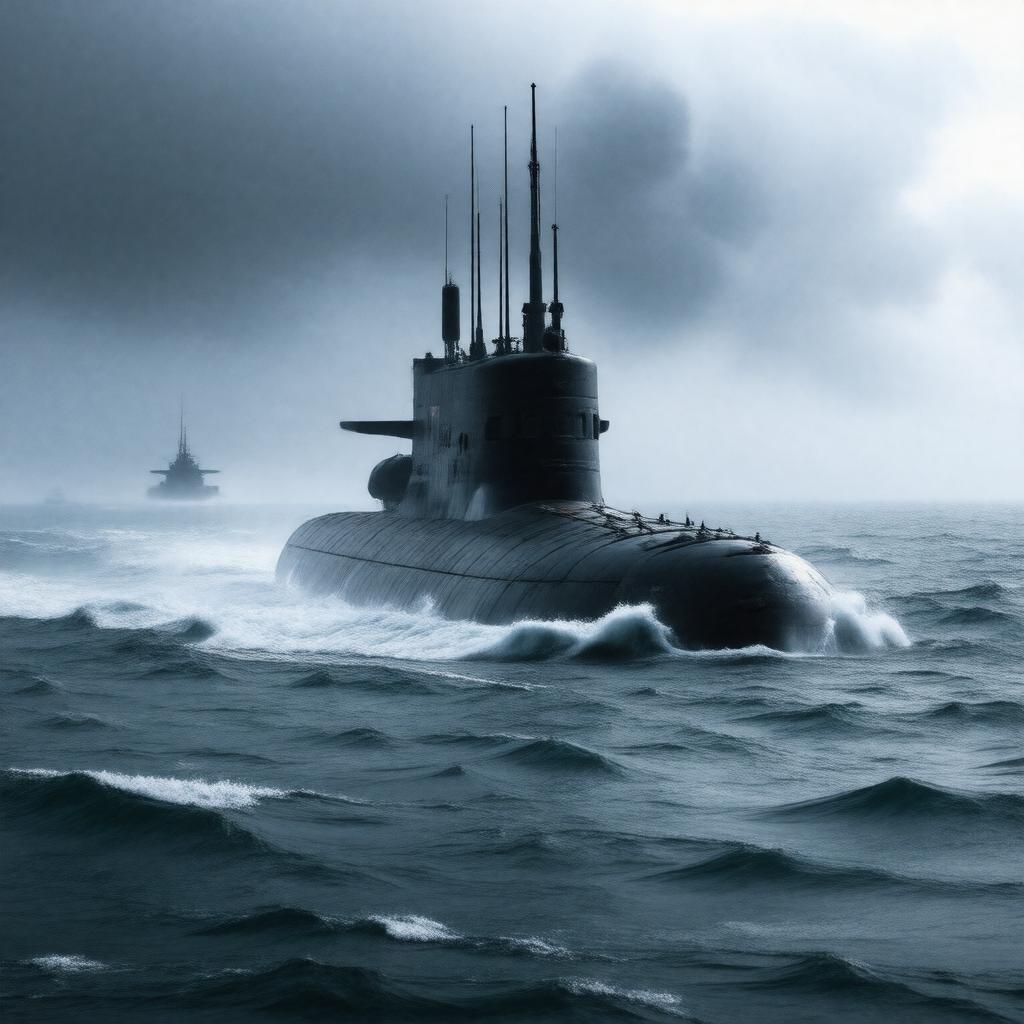 Click to view larger image AI-created image of The Hunt for Red October
