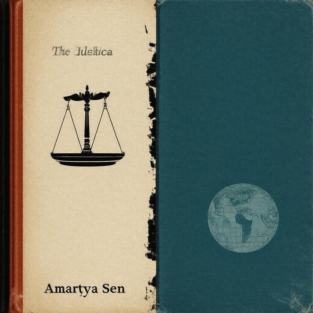 AI-created image of The Idea of Justice