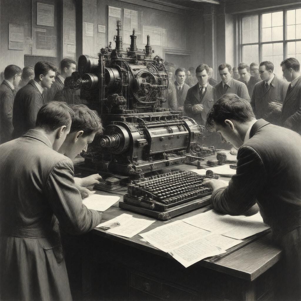 AI-created image of The Imitation Game