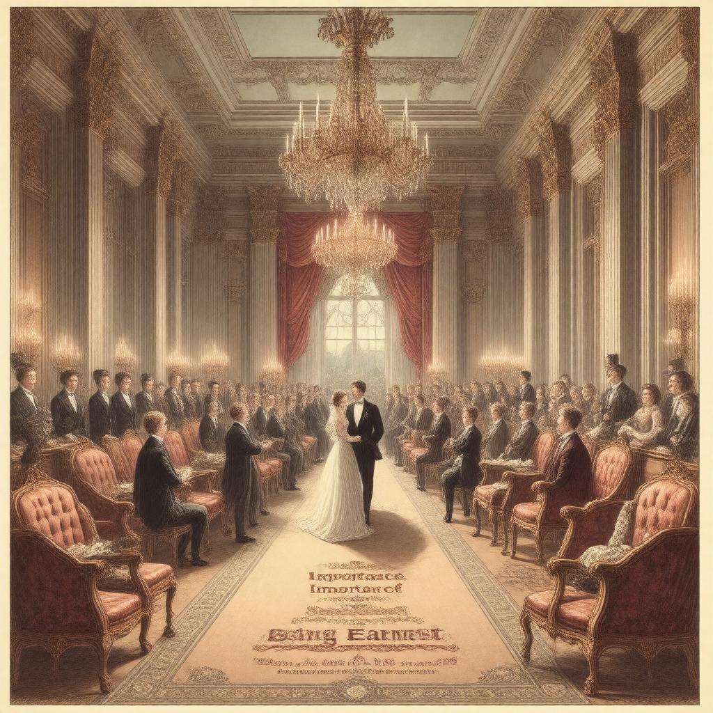 AI-created image of The Importance of Being Earnest