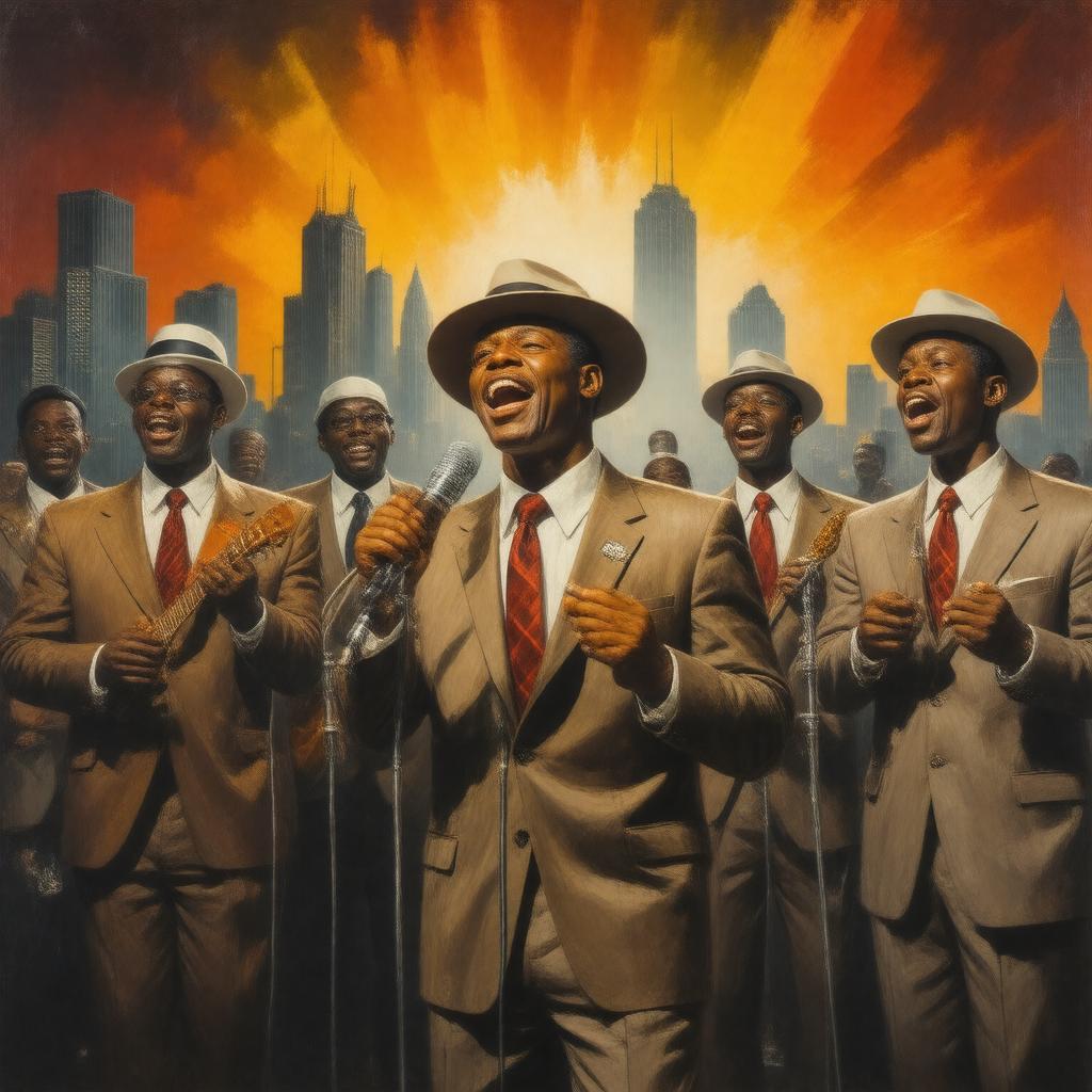 AI-created image of The Impressions