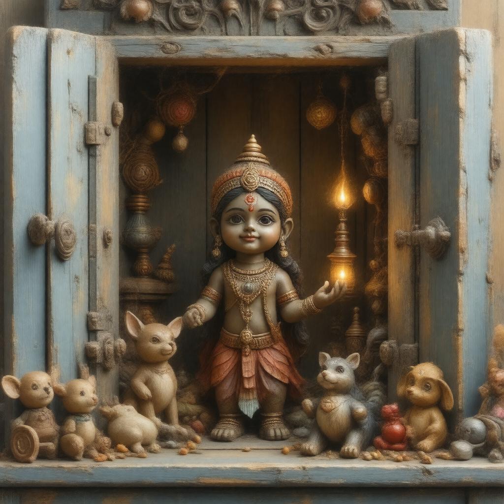 AI-created image of The Indian in the Cupboard