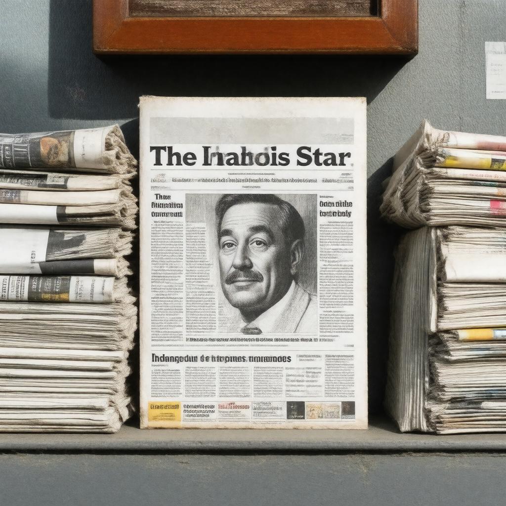 AI-created image of The Indianapolis Star