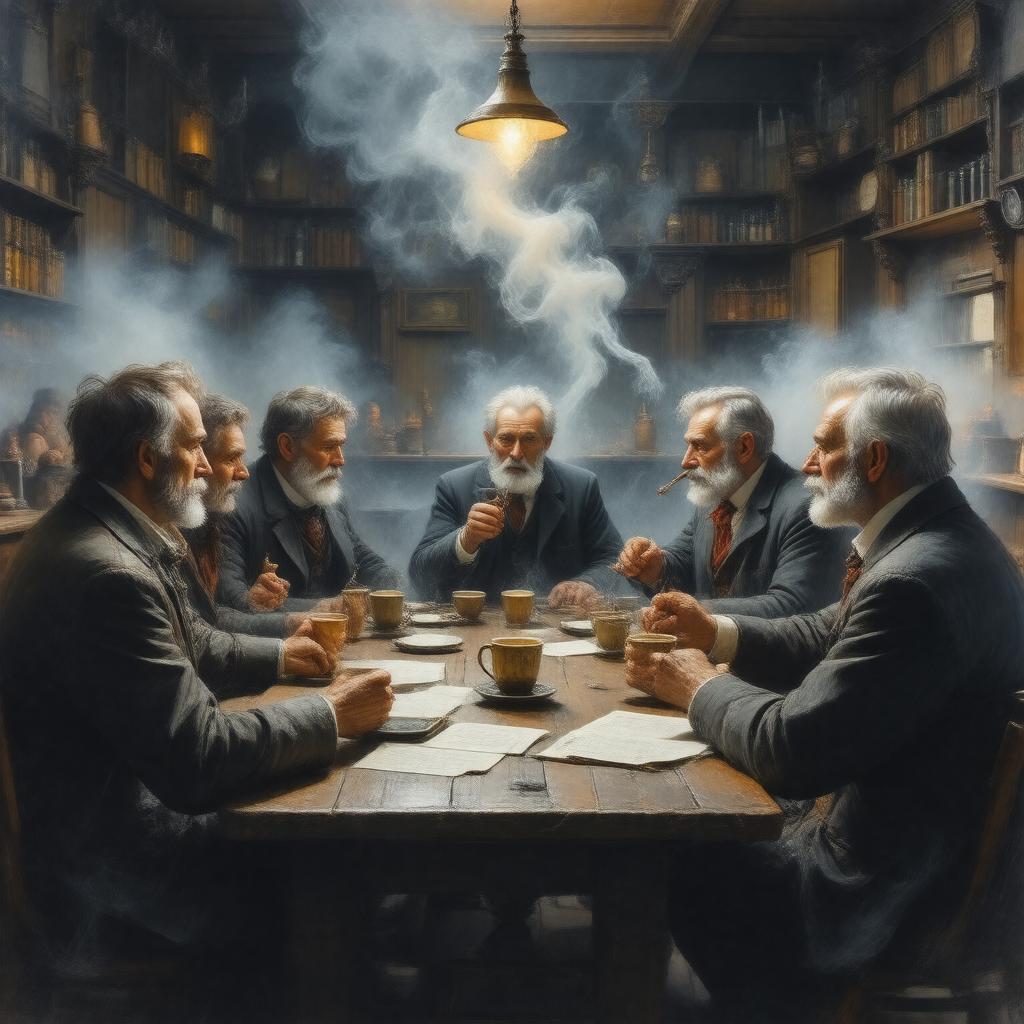 AI-created image of The Inklings