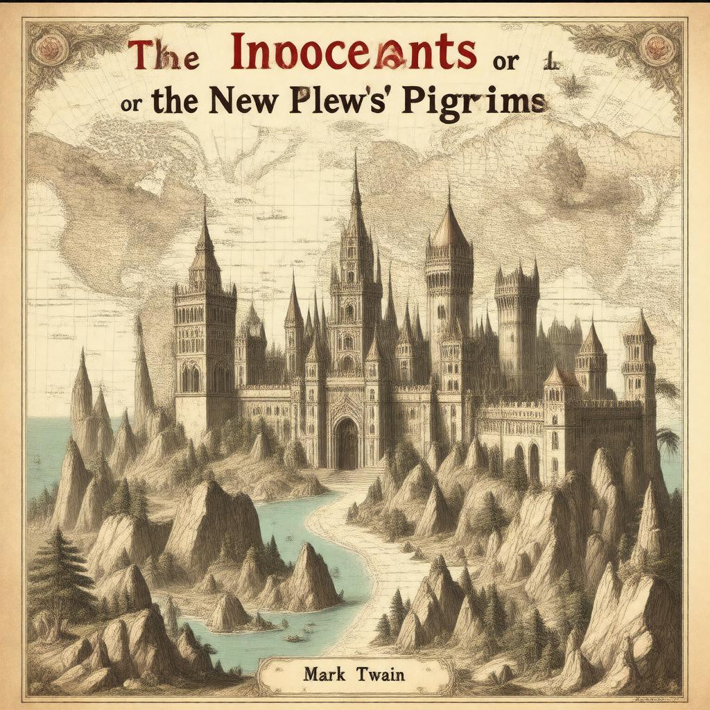 AI-created image of The Innocents Abroad