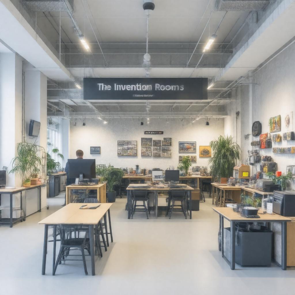 AI-created image of The Invention Rooms