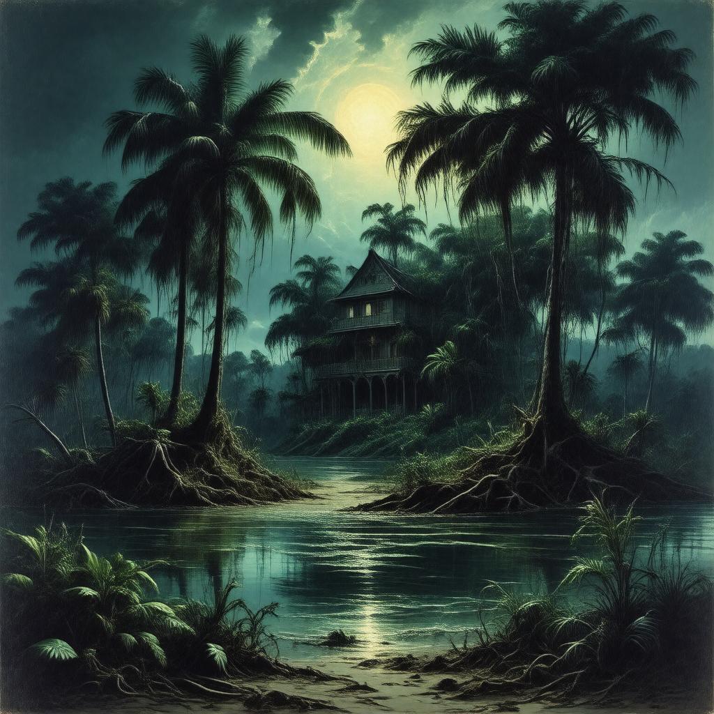 Click to view larger image AI-created image of The Island of Doctor Moreau