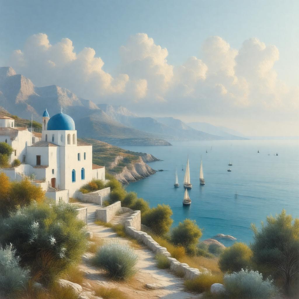 AI-created image of The Isles of Greece