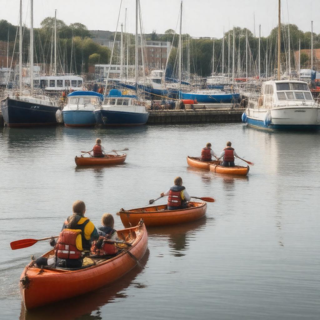 AI-created image of The Islington Boat Club