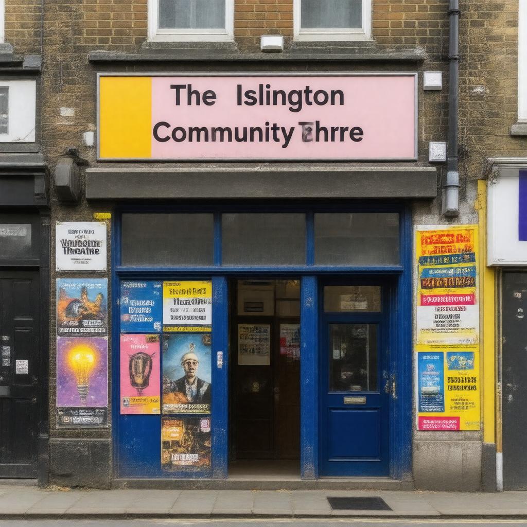 Click to view larger image AI-created image of The Islington Community Theatre