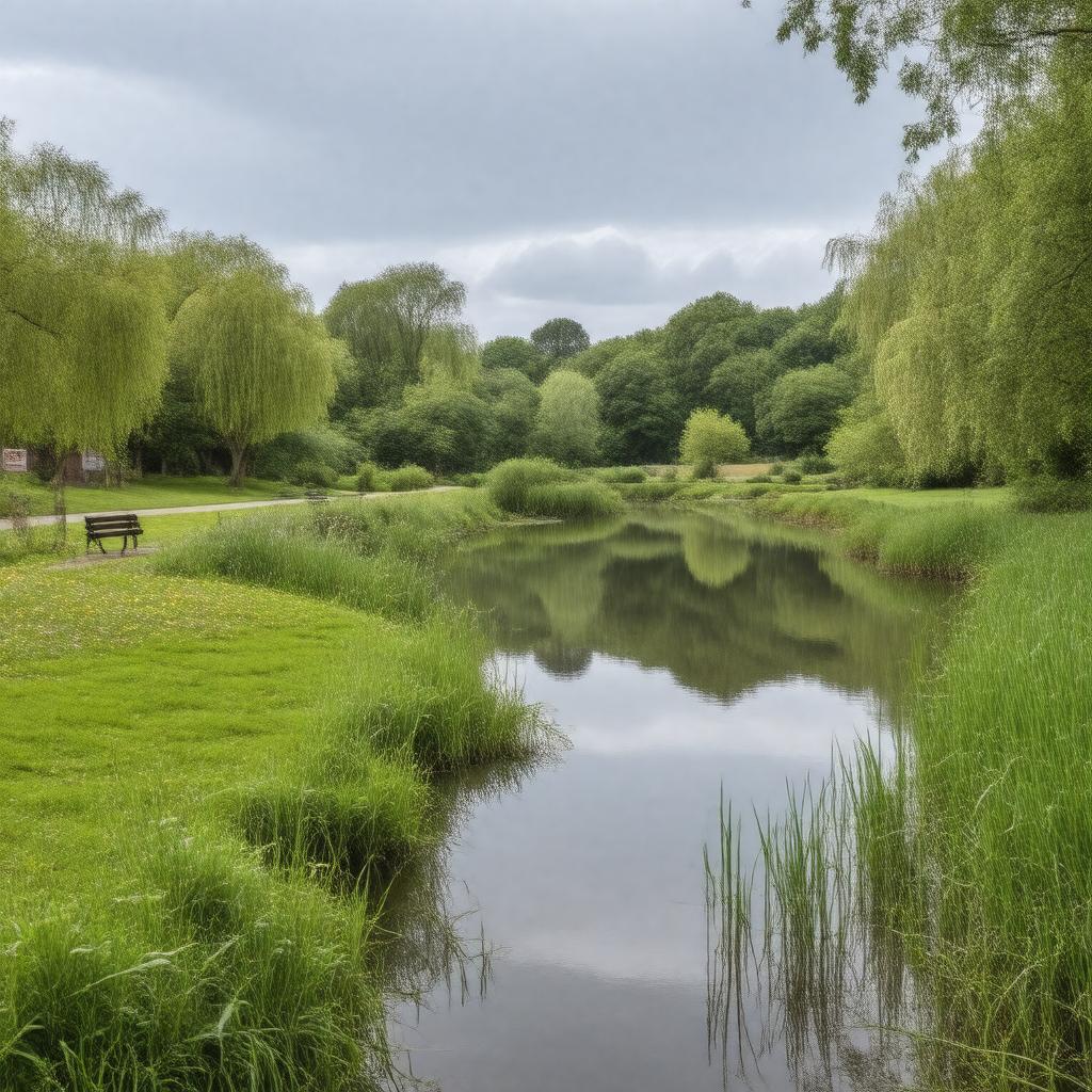 Click to view larger image AI-created image of The Islington Millenium Green