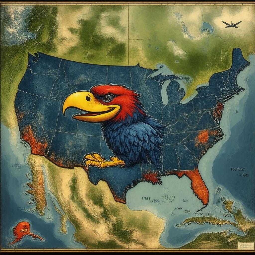 AI-created image of The Jayhawk State