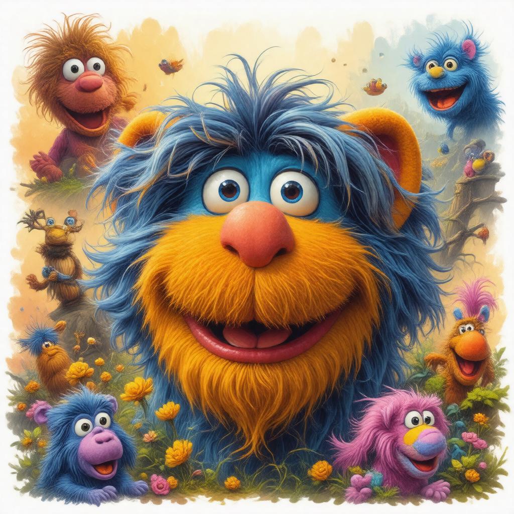 AI-created image of The Jim Henson Company