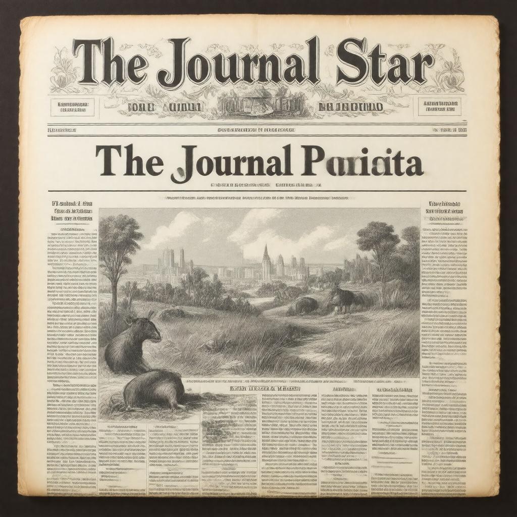 AI-created image of The Journal Star
