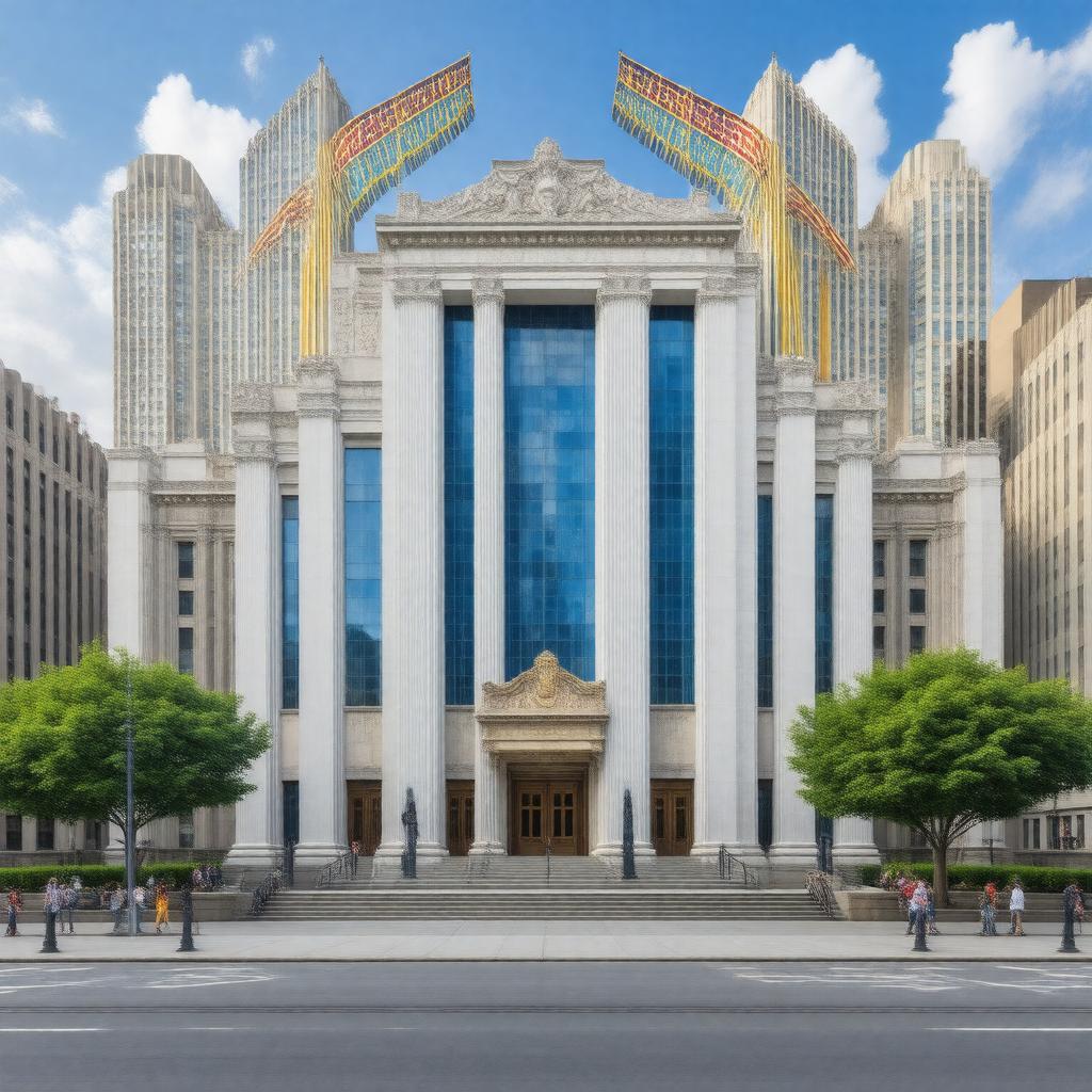 AI-created image of The Juilliard School