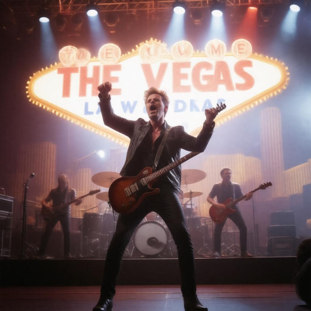 AI-created image of The Killers